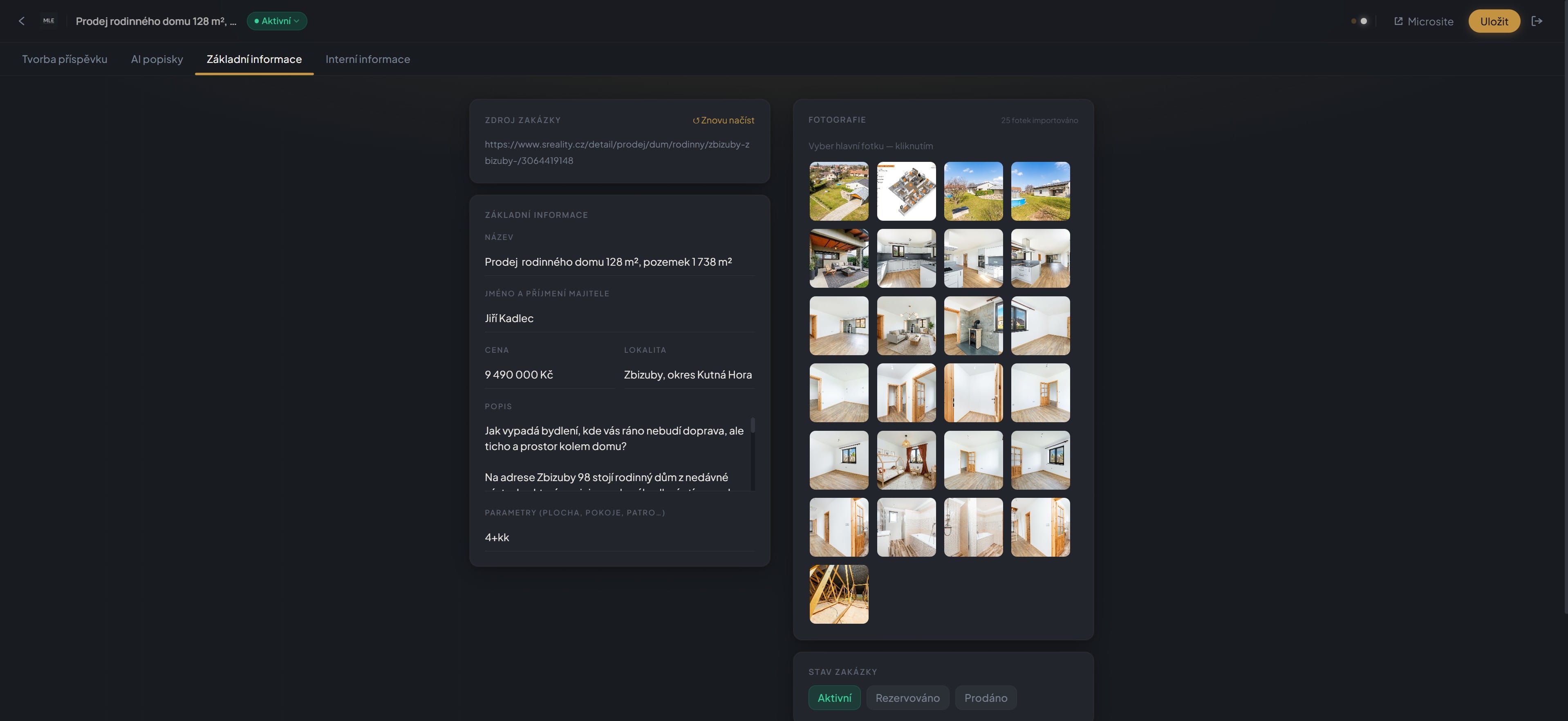 Majk Listing Engine